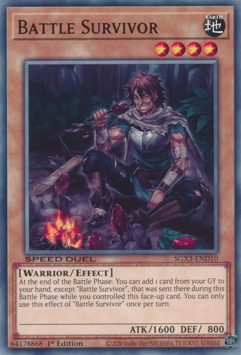 Image for Battle Survivor (SGX3-END10) (SGX3) - YuGiOh