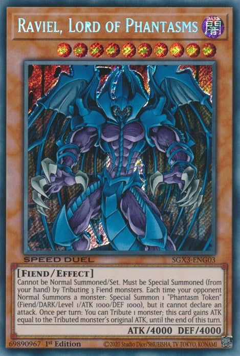 Image for Raviel, Lord of Phantasms (SGX3-ENG03) (SGX3) - YuGiOh