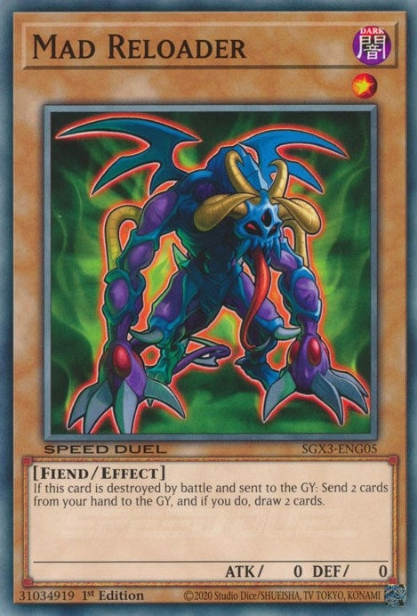 Image for Mad Reloader (SGX3-ENG05) (SGX3) - YuGiOh