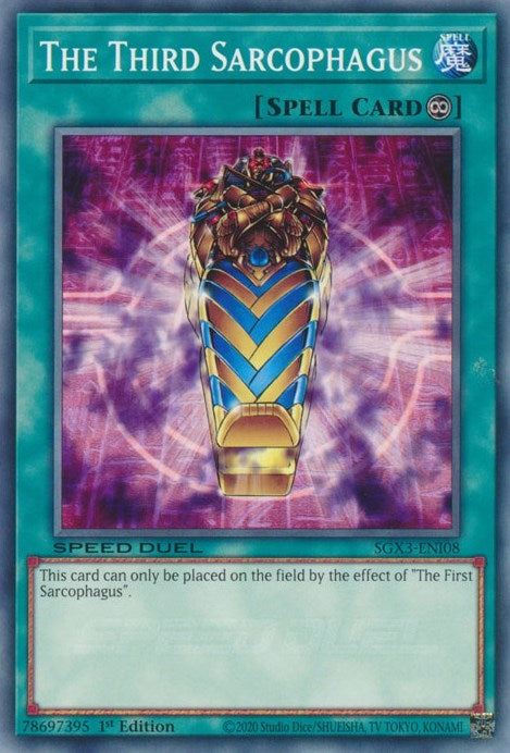Image for The Third Sarcophagus (SGX3-ENI08) (SGX3) - YuGiOh