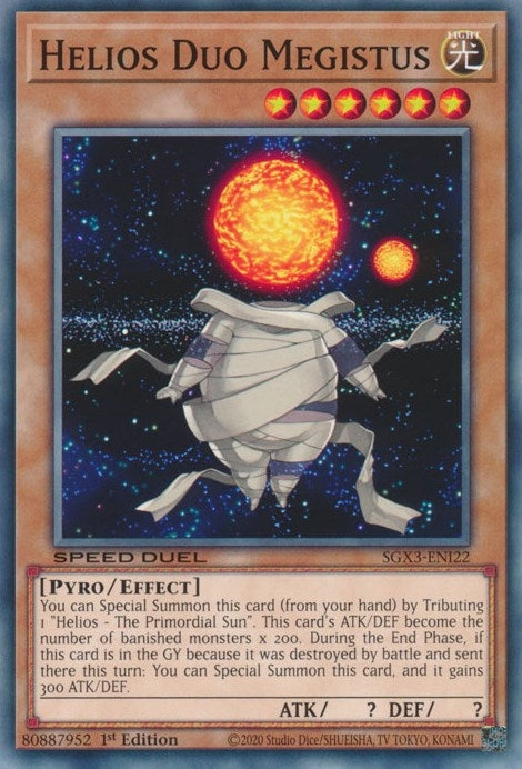 Image for Helios Duo Megistus (SGX3-ENI22) (SGX3) - YuGiOh