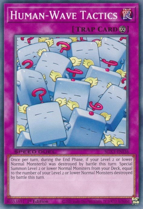 Image for Human-Wave Tactics (SGX3-ENI36) (SGX3) - YuGiOh