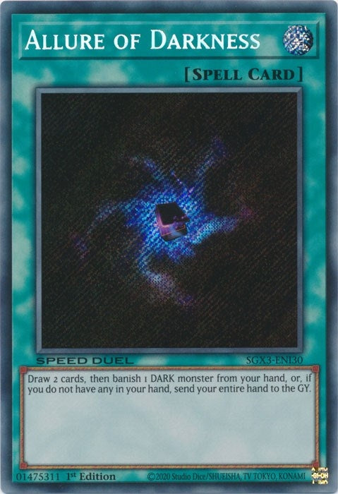 Image for Allure of Darkness (Secret Rare) (SGX3-ENI30) (SGX3) - YuGiOh