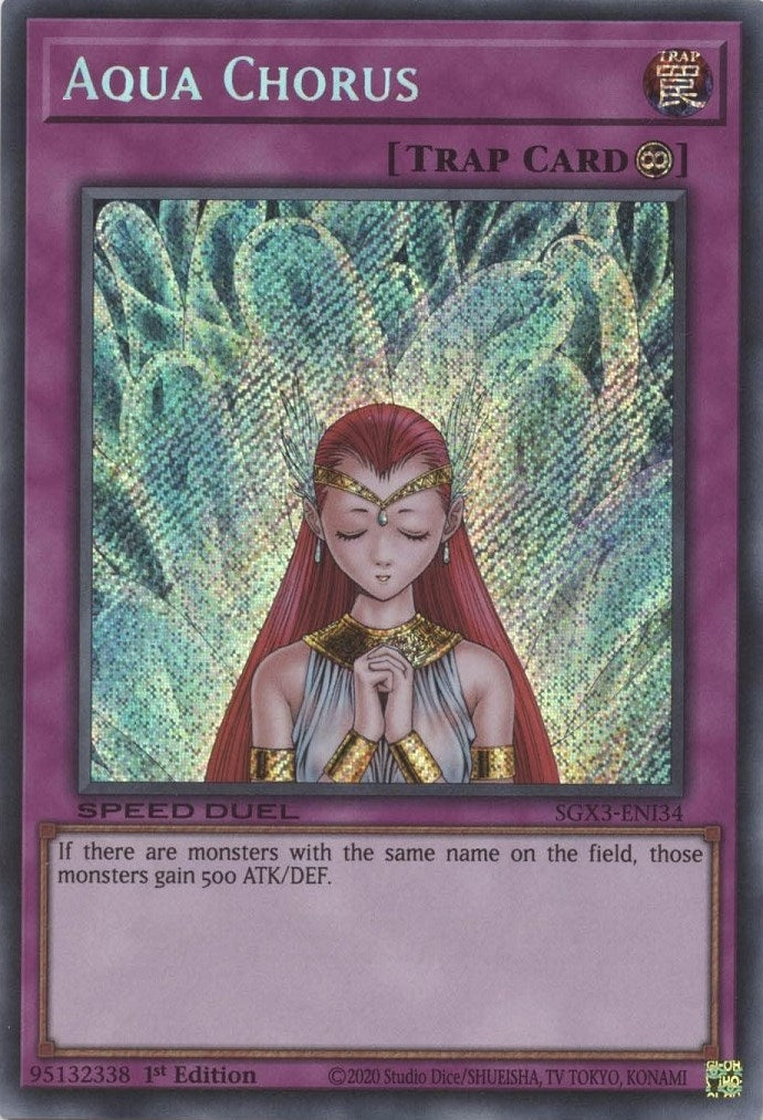 Image for Aqua Chorus (Secret Rare) (SGX3-ENI34) (SGX3) - YuGiOh
