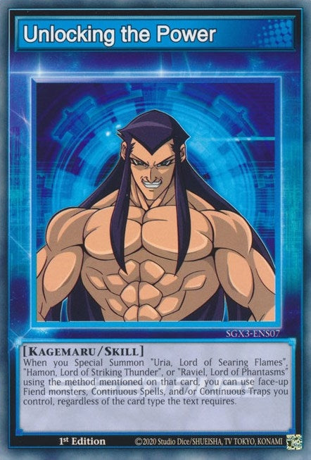 Image for Unlocking the Power (SGX3-ENS07) (SGX3) - YuGiOh