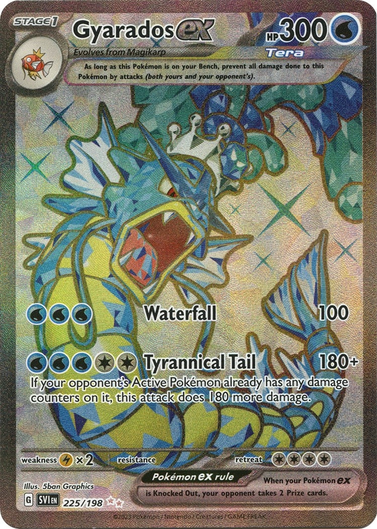 Image for Gyarados ex (225/198) (SVI) - Pokemon