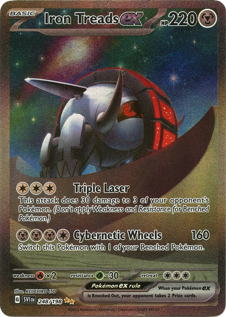 Image for Iron Treads ex (248/198) (SVI) - Pokemon