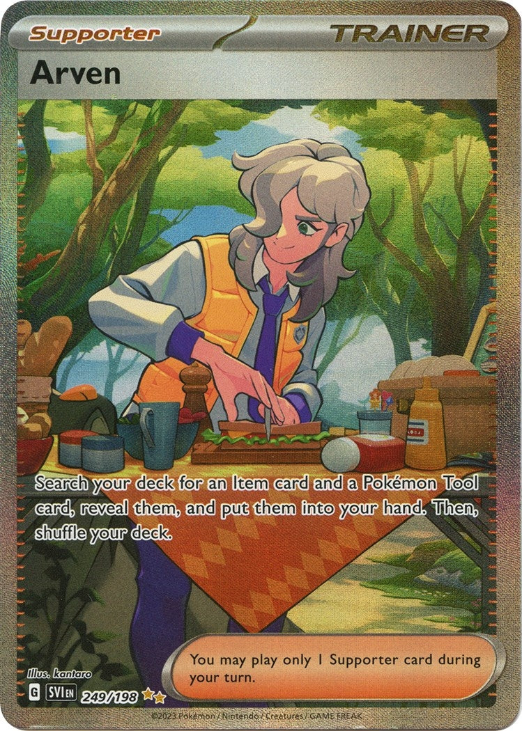 Image for Arven (249/198) (SVI) - Pokemon