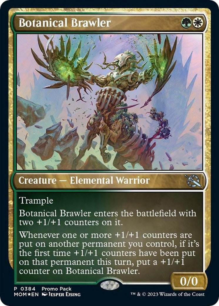 Image for Botanical Brawler (384) (March of the Machine) - Magic: The Gathering