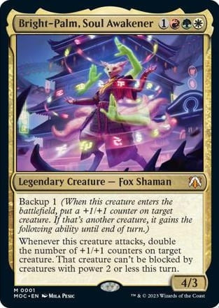 Image for Bright-Palm, Soul Awakener (1) (March of the Machine) - Magic: The Gathering