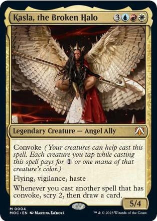 Image for Kasla, the Broken Halo (4) (March of the Machine) - Magic: The Gathering