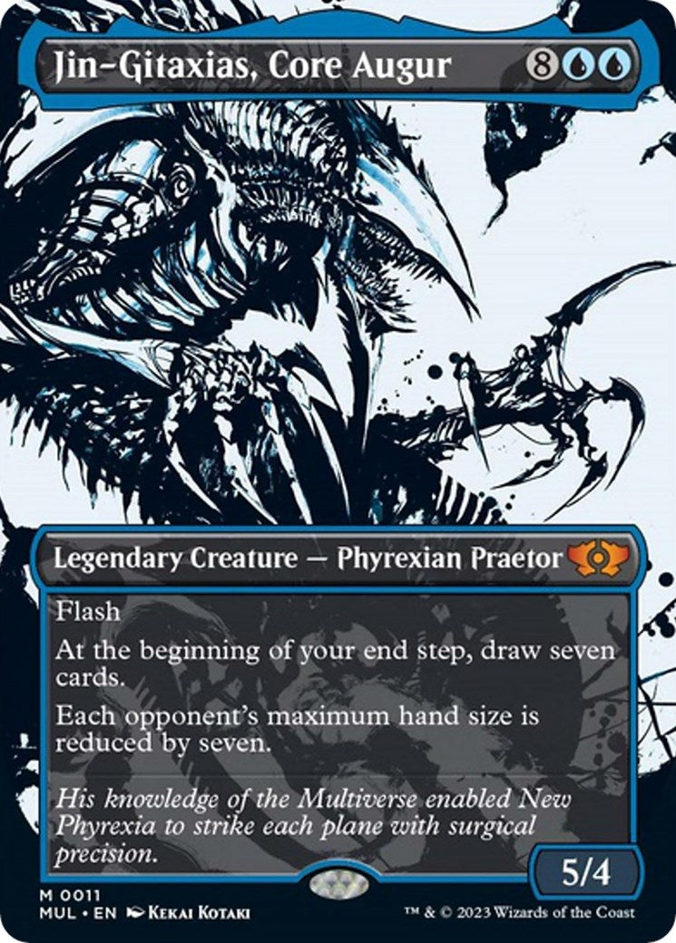 Image for Jin-Gitaxias, Core Augur (11) (March of the Machine: Multiverse Legends) - Magic: The Gathering