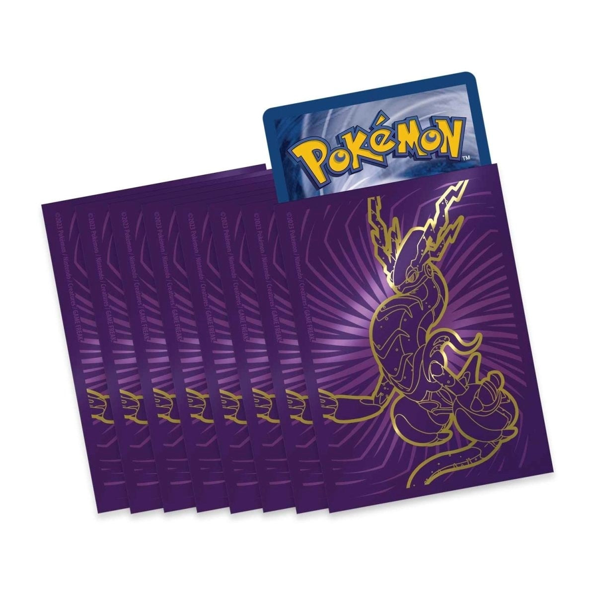 Image for Pokemon TCG: Scarlet & Violet Elite Trainer Box Card Sleeves - Miraidon (65-Pack) - Card Sleeves