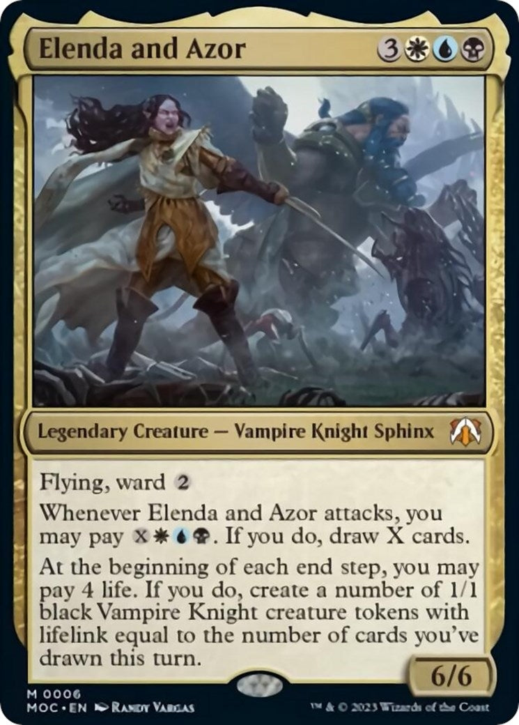 Image for Elenda and Azor (6) (March of the Machine) - Magic: The Gathering