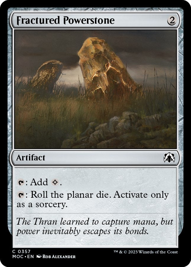 Image for Fractured Powerstone (357) (March of the Machine) - Magic: The Gathering