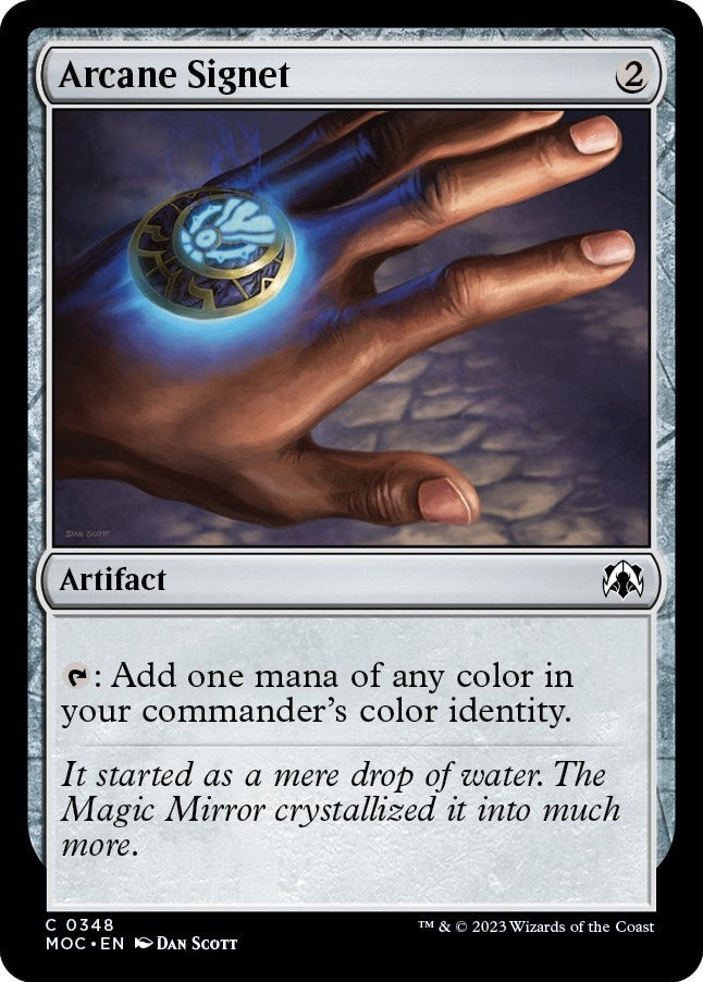 Image for Arcane Signet (348) (March of the Machine) - Magic: The Gathering