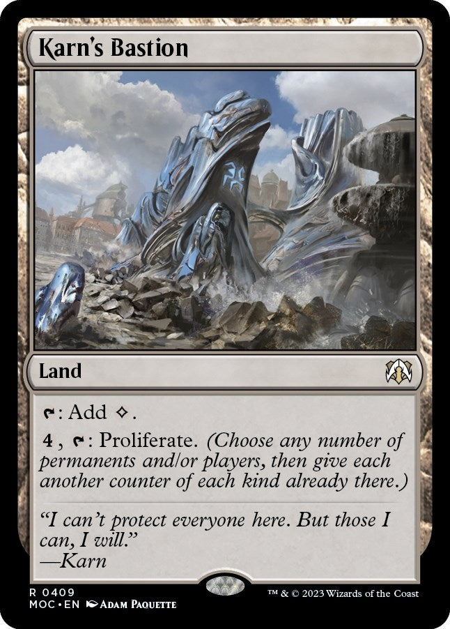 Image for Karn's Bastion (409) (March of the Machine) - Magic: The Gathering