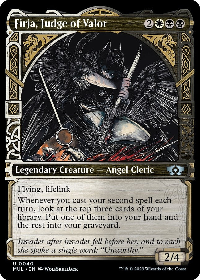 Image for Firja, Judge of Valor (40) (March of the Machine: Multiverse Legends) - Magic: The Gathering