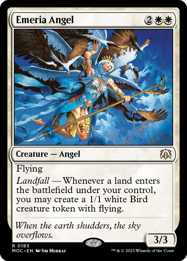 Image for Emeria Angel (183) (March of the Machine) - Magic: The Gathering