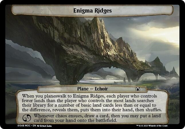 Image for Enigma Ridges (48) (March of the Machine) - Magic: The Gathering