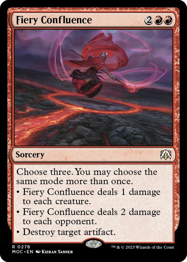 Image for Fiery Confluence (278) (March of the Machine) - Magic: The Gathering