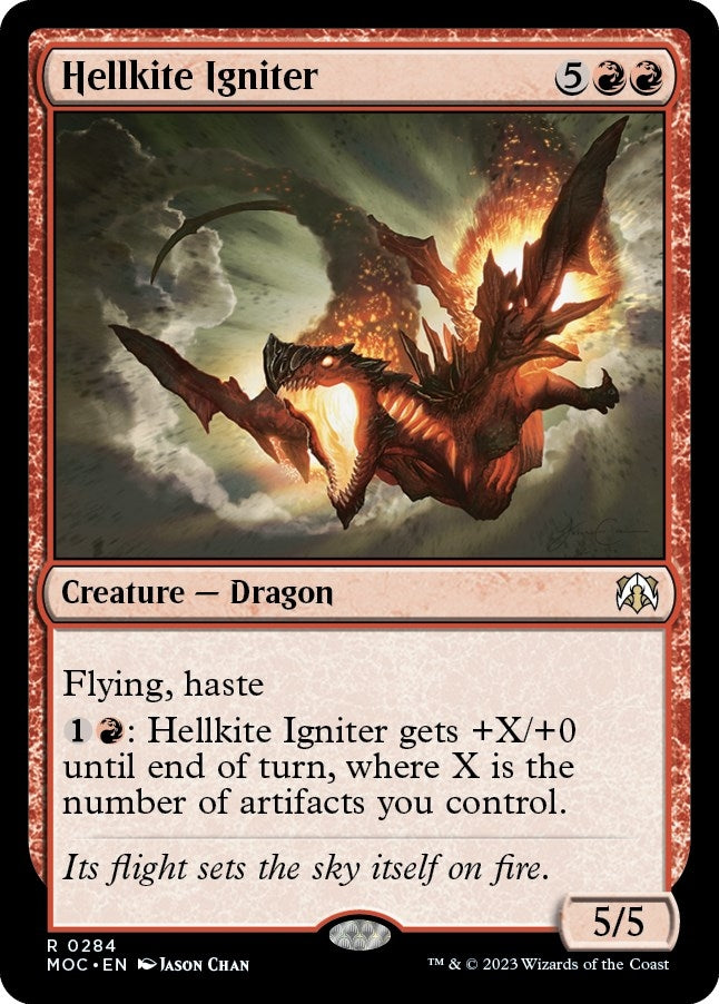 Image for Hellkite Igniter (284) (March of the Machine) - Magic: The Gathering