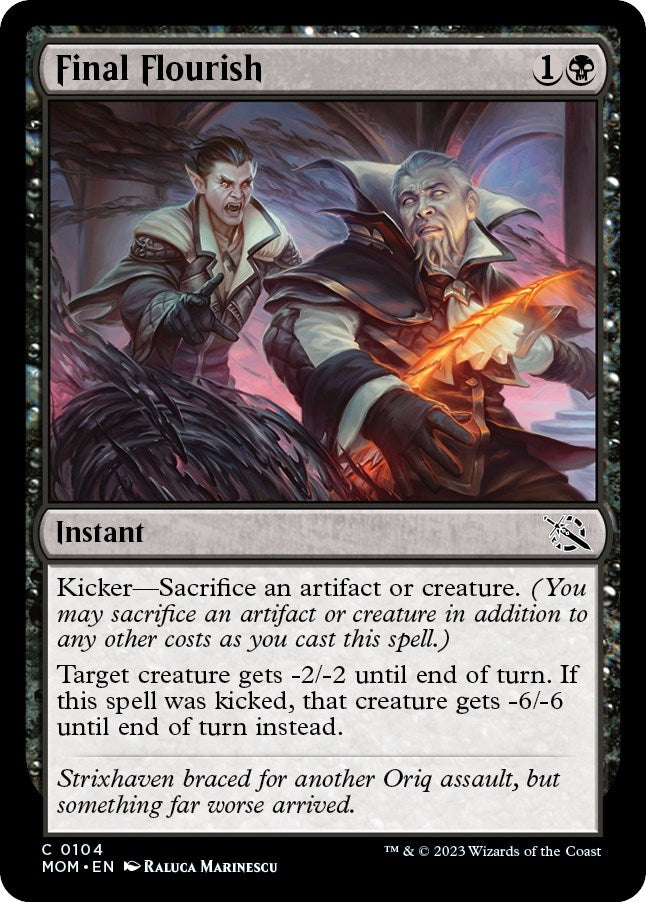 Image for Final Flourish (104) (March of the Machine) - Magic: The Gathering
