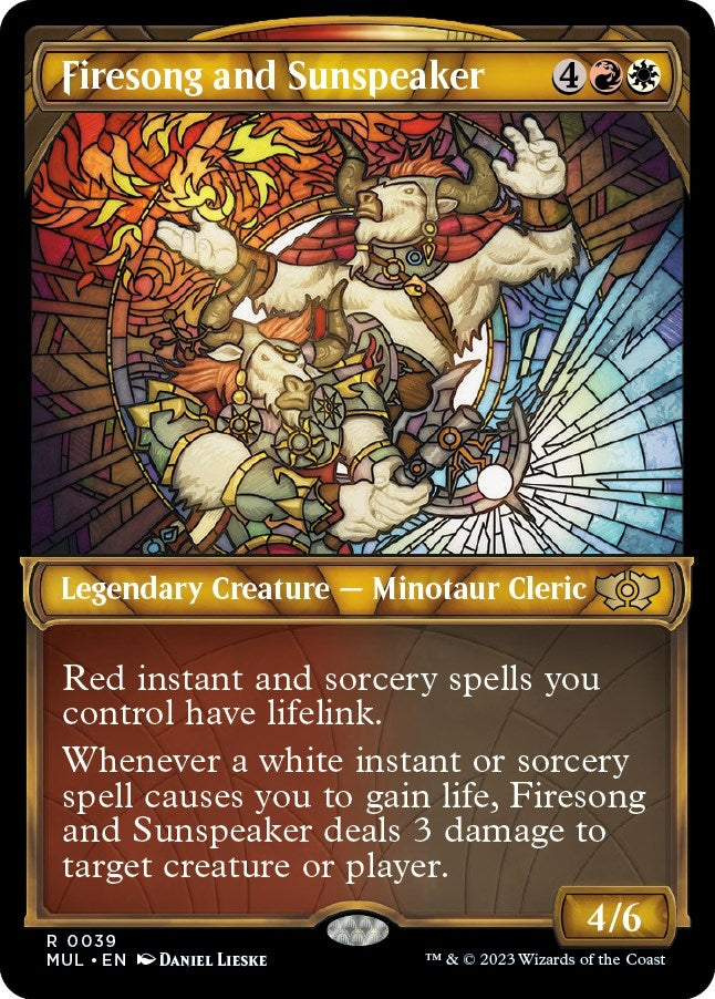 Image for Firesong and Sunspeaker (39) (March of the Machine: Multiverse Legends) - Magic: The Gathering