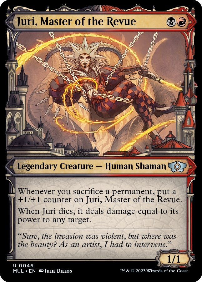 Image for Juri, Master of the Revue (46) (March of the Machine: Multiverse Legends) - Magic: The Gathering