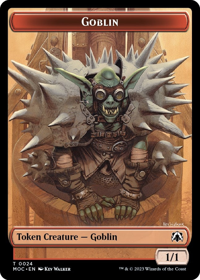 Image for Goblin // Eldrazi Double-sided Token (24 // 1) (March of the Machine) - Magic: The Gathering