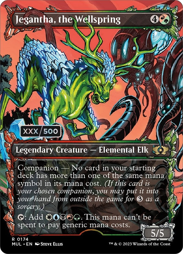 Image for Jegantha, the Wellspring (Serial Numbered) (174) (March of the Machine: Multiverse Legends) - Magic: The Gathering