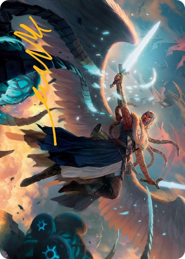 Image for Boon-Bringer Valkyrie Art Card (Gold-Stamped Signature) (2) (March of the Machine) - Magic: The Gathering