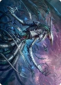 Image for Jin-Gitaxias Art Card (13) (March of the Machine) - Magic: The Gathering