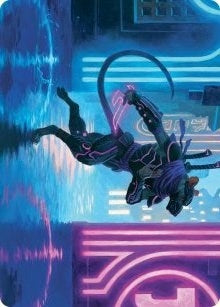 Image for Nezumi Informant Art Card (27) (March of the Machine) - Magic: The Gathering