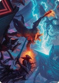Image for Hidetsugu and Kairi Art Card (45) (March of the Machine) - Magic: The Gathering