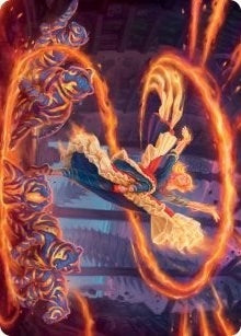 Image for Joyful Stormsculptor Art Card (49) (March of the Machine) - Magic: The Gathering