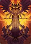 Image for Atraxa, Praetors' Voice Art Card (77) (March of the Machine) - Magic: The Gathering