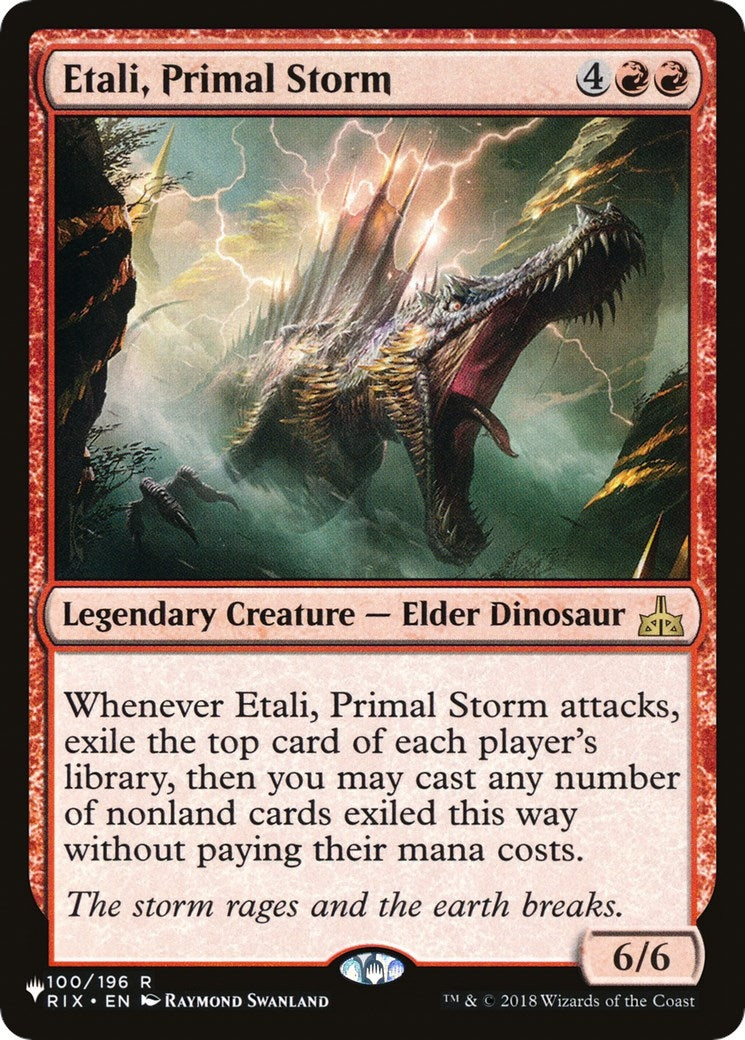 Image for Etali, Primal Storm (100/196) (The List Reprints) - Magic: The Gathering