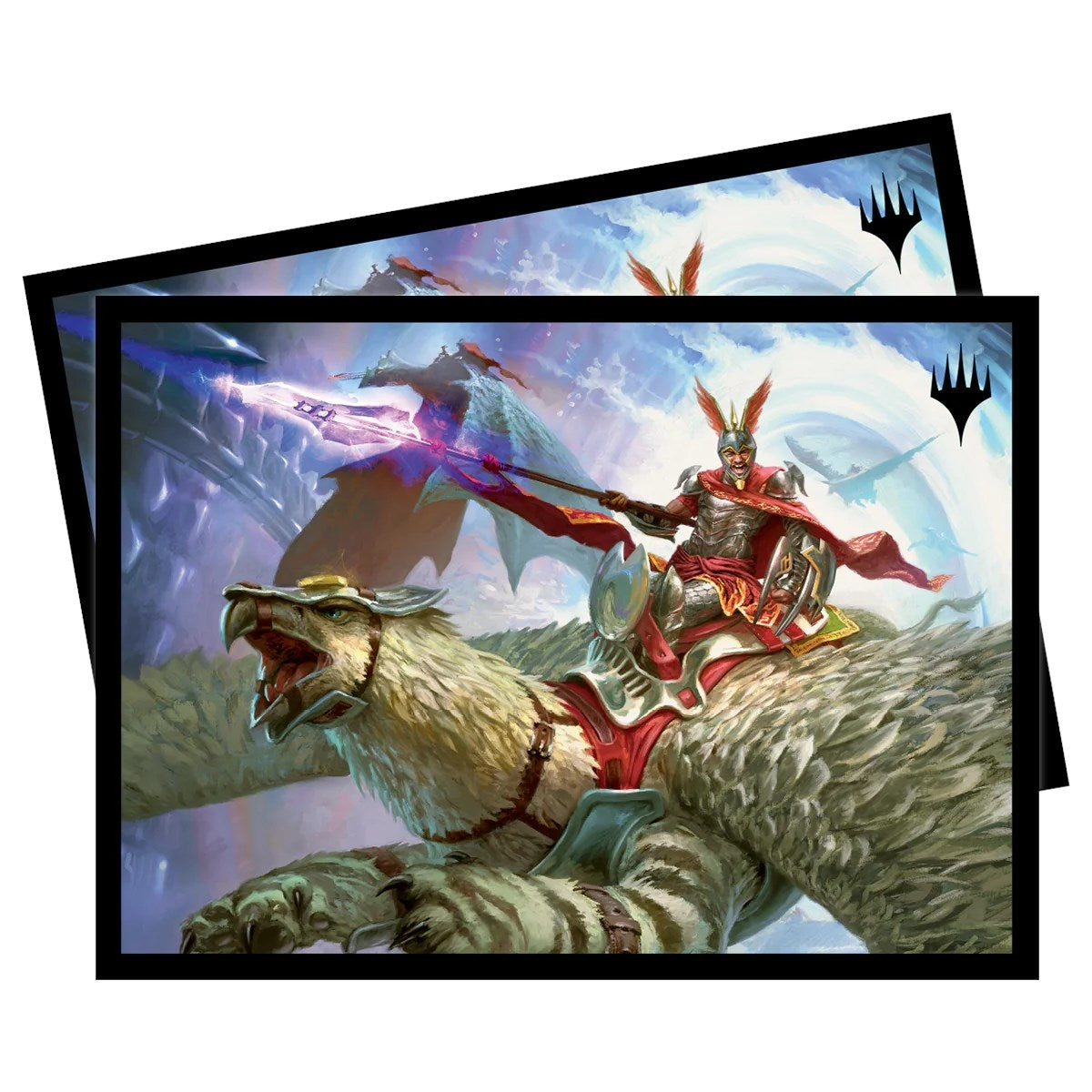 Image for March of the Machine Sidar Jabari of Zhalfir Standard Deck Protector sleeves for Magic (100-pack) - Card Sleeves