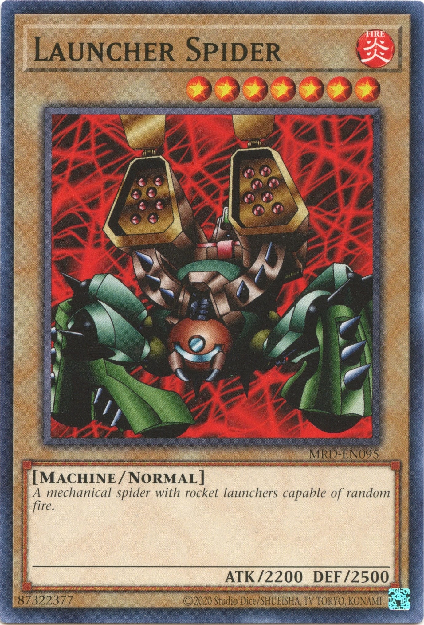 Image for Launcher Spider (MRD-EN095) (MRD-EN) - YuGiOh