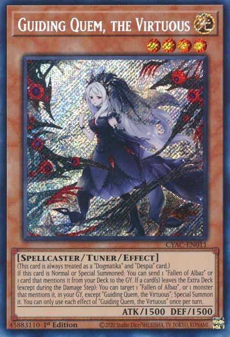 Image for Guiding Quem, the Virtuous (CYAC-EN011) (CYAC) - YuGiOh