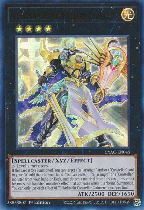 Image for Tellarknight Constellar Caduceus (CYAC-EN045) (CYAC) - YuGiOh