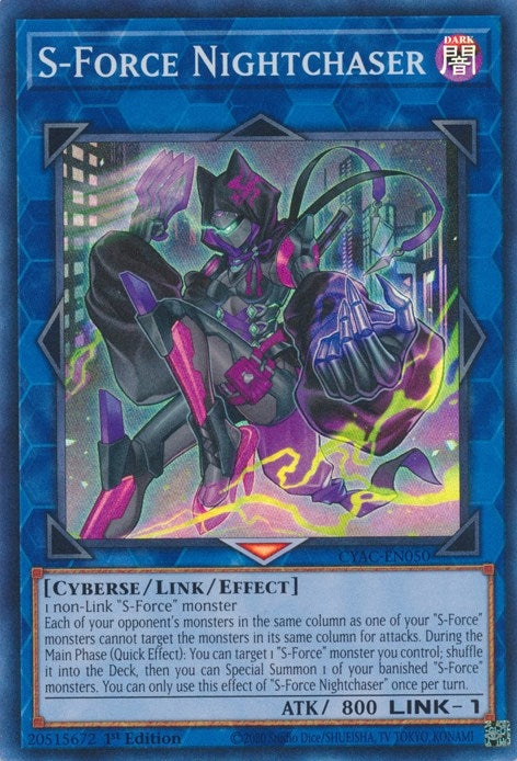 Image for S-Force Nightchaser (CYAC-EN050) (CYAC) - YuGiOh