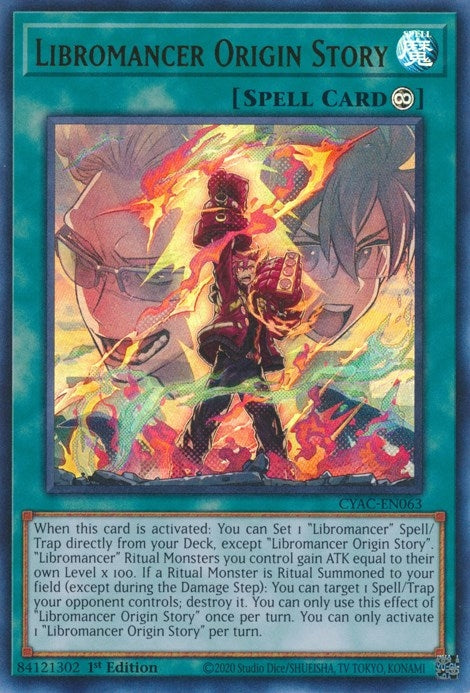 Image for Libromancer Origin Story (CYAC-EN063) (CYAC) - YuGiOh