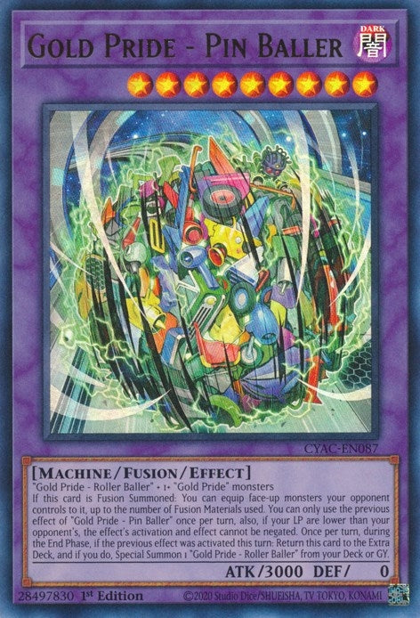Image for Gold Pride - Pin Baller (CYAC-EN087) (CYAC) - YuGiOh