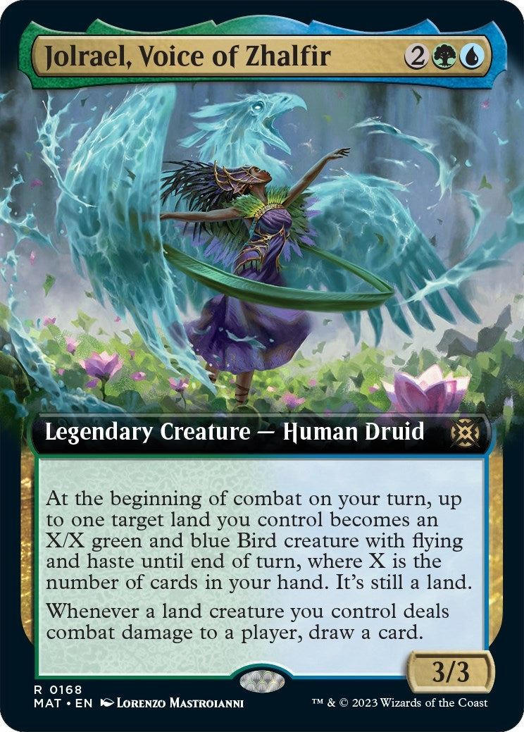 Image for Jolrael, Voice of Zhalfir (Extended Art) (168) (March of the Machine: The Aftermath) - Magic: The Gathering