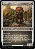 Image for Harnessed Snubhorn (Foil Etched) (103) (March of the Machine: The Aftermath) - Magic: The Gathering