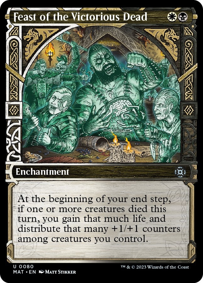 Image for Feast of the Victorious Dead (Showcase) (80) (March of the Machine: The Aftermath) - Magic: The Gathering