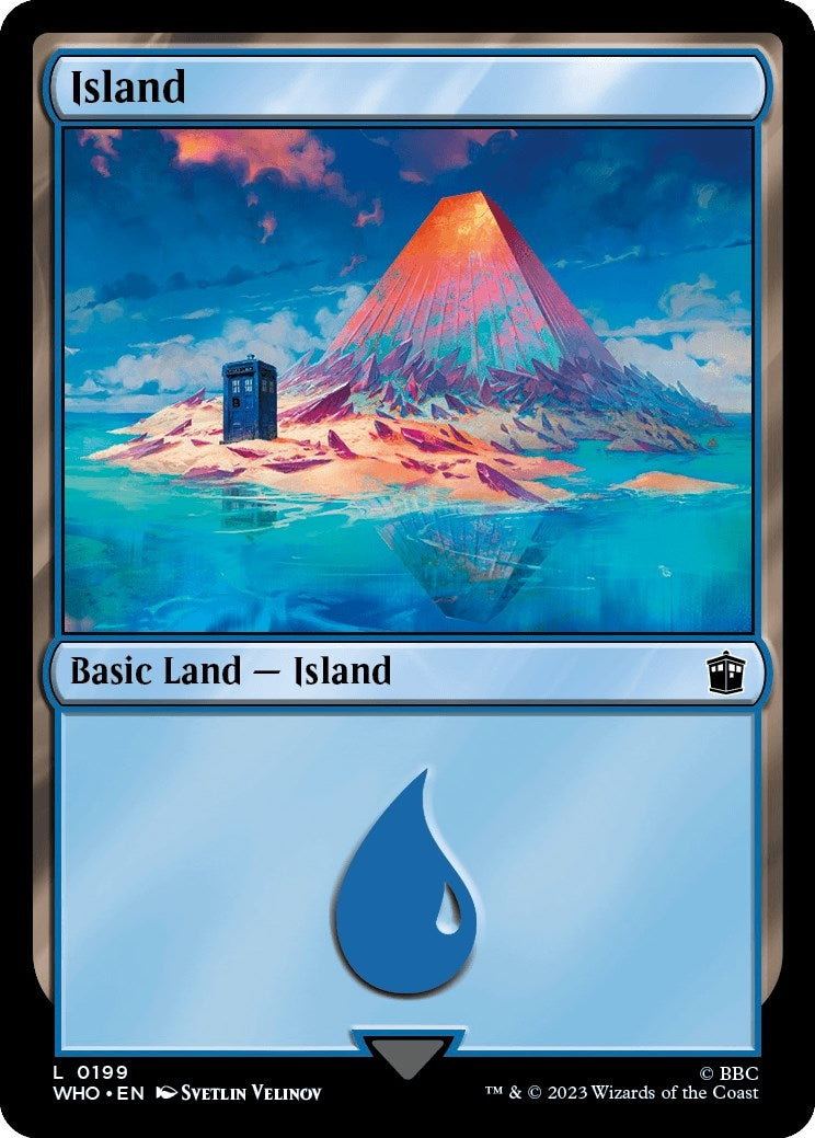 Image for Island (0199) (199) (Universes Beyond: Doctor Who) - Magic: The Gathering