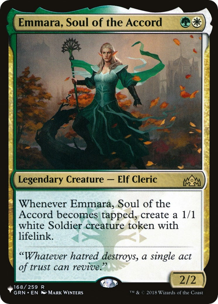 Image for Emmara, Soul of the Accord (168) (The List Reprints) - Magic: The Gathering